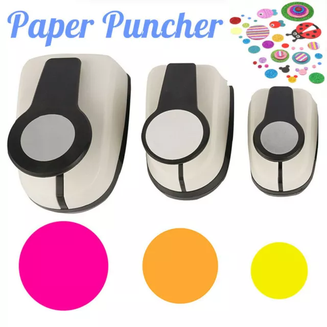 Paper Puncher For Arts Cardmaking Craft Scrapbooking Circle Cutter Hole Punch AU