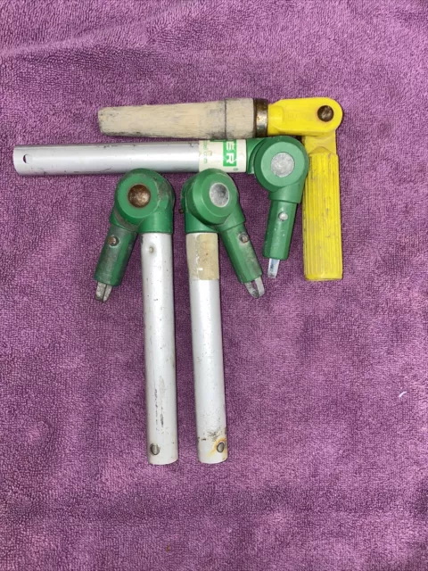 Lot of 3 Unger Cja00 Cranked Joint Angle Adapter,nylon used 1-long arm