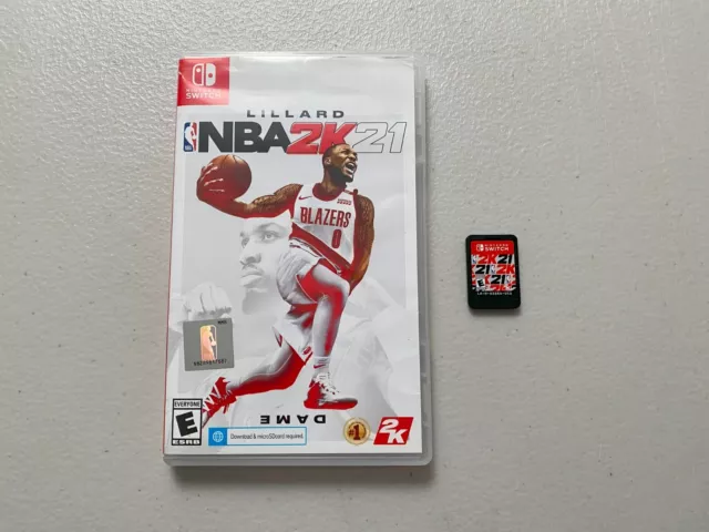 NBA 2K21 (Nintendo Switch, 2020) - COMPLETE / CIB *TESTED