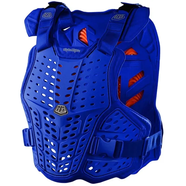 Troy Lee Designs MX 2023 Rockfight CE Blue Dirt Bike Chest Protector