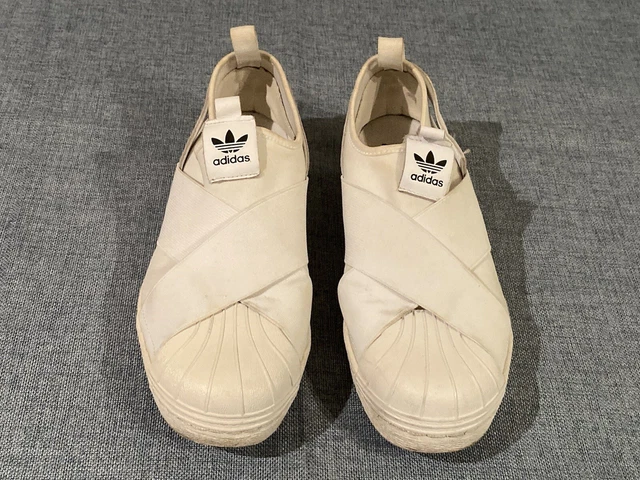 Vintage RARE Adidas The Brand With The 3 Stripes Shoes Size US8 UK6 1/2