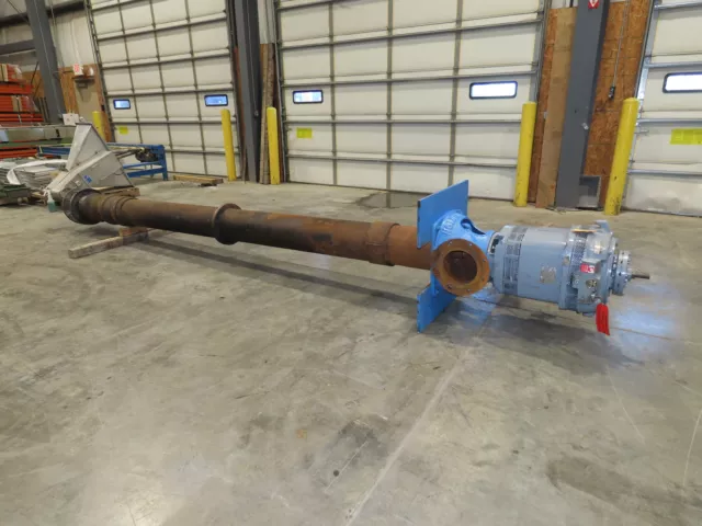 Worthington Hydroflo Vertical 2-Stage Turbine Pump 10"x 14'L 25Hp 460V 3PH
