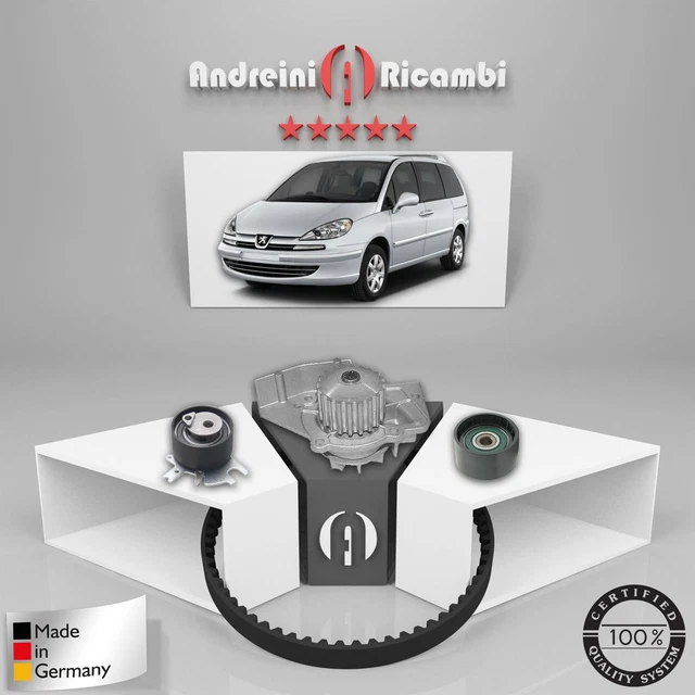 Kit De Distribution + Pompe à Eau Bosch Pour Peugeot 807 2.0 HDI – Neuf, Garanti