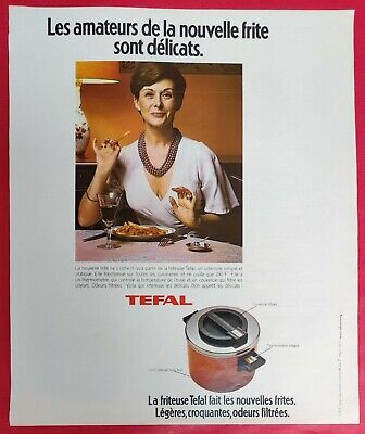 Publicité presse TEFAL Les Grands Chefs et Tefal Jacques LAMELOISE à CHAGNY 1977 