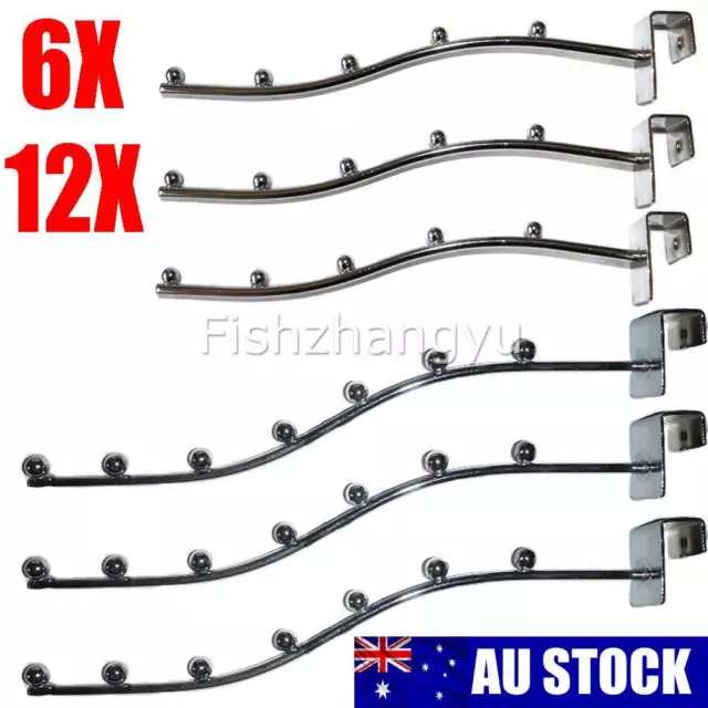 6/12X Waterfall Garment clothing Hanger Rack for Market Stall Gazebo Marquee OZ