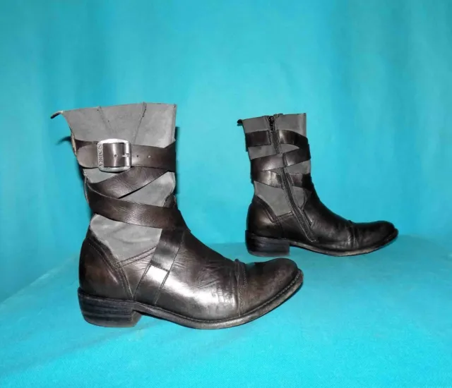 bottines boots SENDRA en cuir et daim  pointure 38 EUR