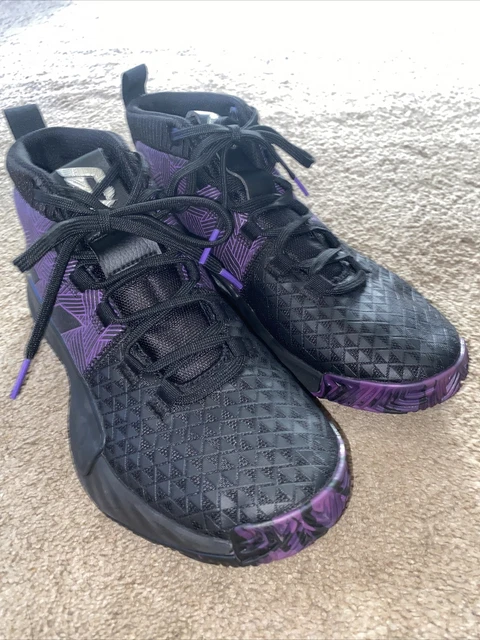 ADIDAS DAME 5J EG2627 Marvel Black Panther Damian Lillard Youth
