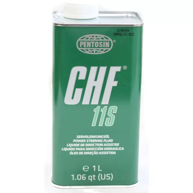 Pentosin Chf 11S Huile de Direction Assistée Hydraulique Énergie Fluid CHF11S 1