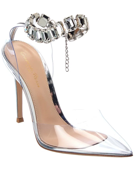 Gianvito Rossi 105 Vinyl & Leather Pump Women's