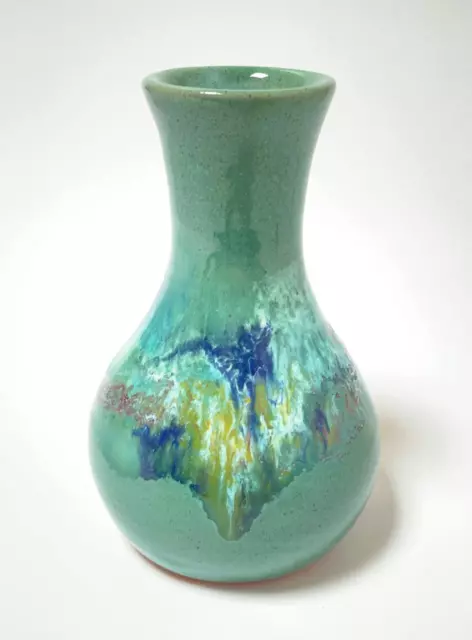 Charles Wilton Australian Studio Pottery Vase Warrandyte Potter Signed