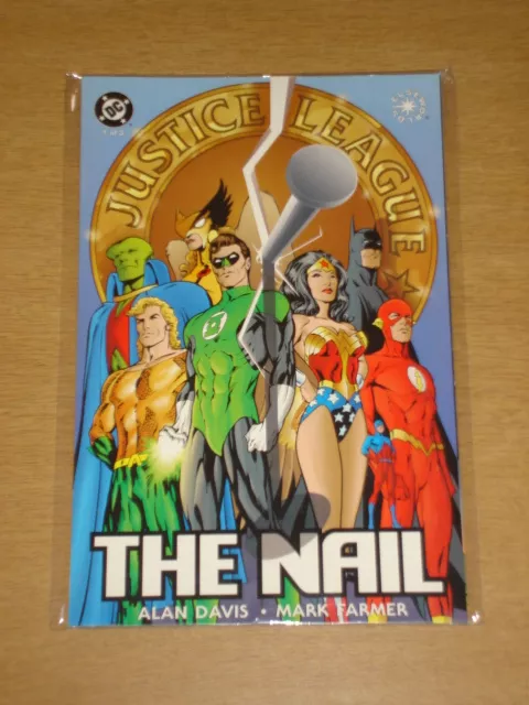 Justice League Of America Nail Book 1 Dc Comics Graphic Novel