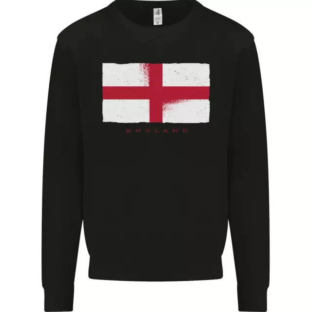 England Flag St Georges Day Rugby Football Mens Sweatshirt Jumper