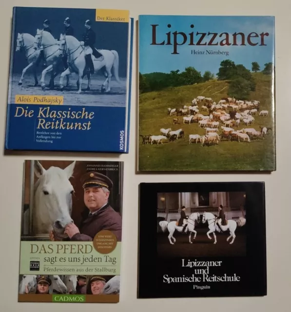 Buch-Paket Klassische Reitkunst (Podhajsky) Lipizzaner Spanische Hofreitschule