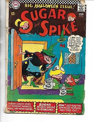 Sugar And Spike #67 - Halloween Issue - Fair Cond.