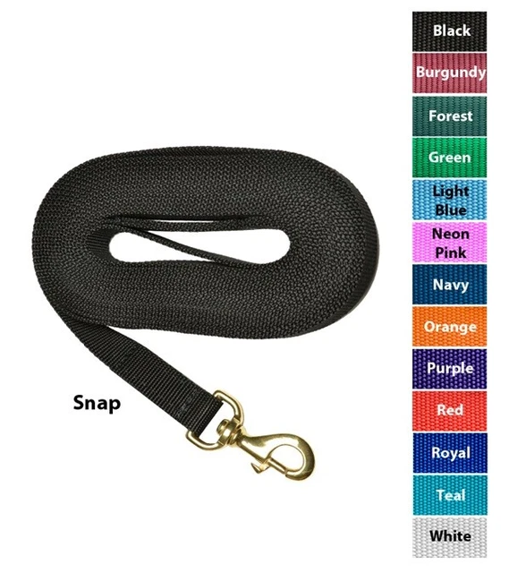 Jacks 177-RE-20BP Lunge Line Red 20 in. Brass Plated Chain
