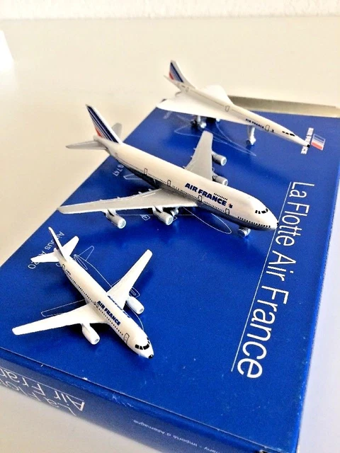 Modelo De Avión Air France Concorde 15x2.5cm