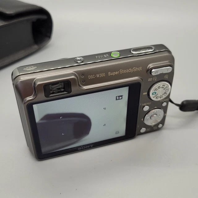 Sony Cybershot DSC-W300 13,6 megapixel fotocamera digitale compatta argento testato 6