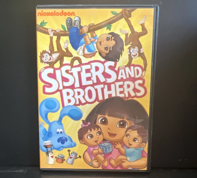 NICK JR FAVORITES Sisters & Brothers Dora The Explorer DVD Very Good