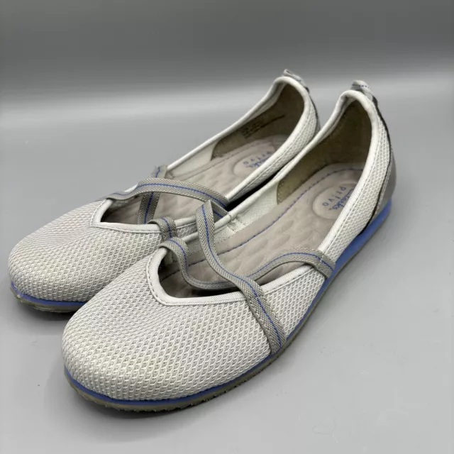 Clarks Privo Ballet Flats Mary Jane Women’s Mesh Shoes Size 7.5