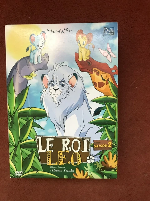 COFFRET 4 DVD Le Roi Léo, Osamu Tezuka, saison 2, dessin animé