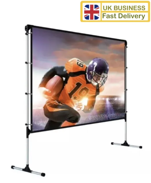 Vankyo Projector Screen with Stand 100inch Portable