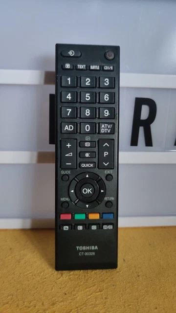 Télécommande Neuve Pour Téléviseurs Toshiba 15VL34G Et 15VL54 / 15VL54G - Remplacement Générique