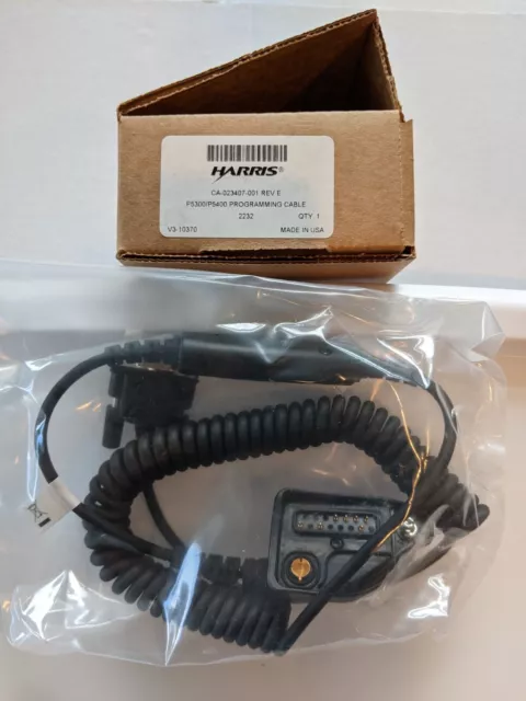 Harris P5300 P5400 P5500 P7300 XG-15P XG-25P XG-75P Program cable CA-023407-001