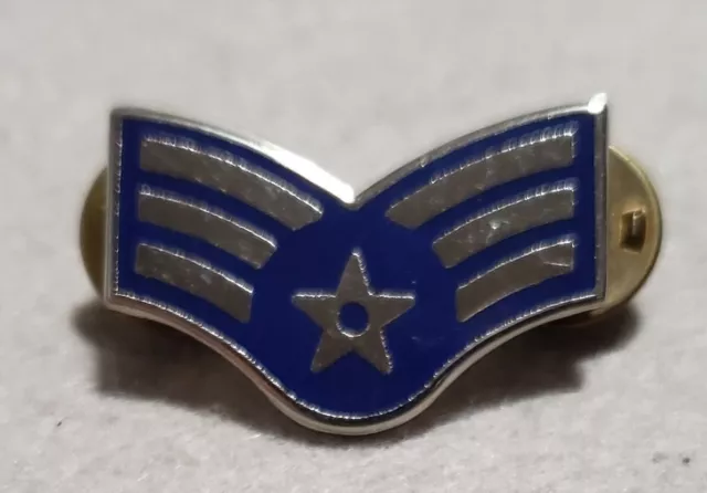 USAF Sergeant / Senior Airman Pin / Rank Insignia