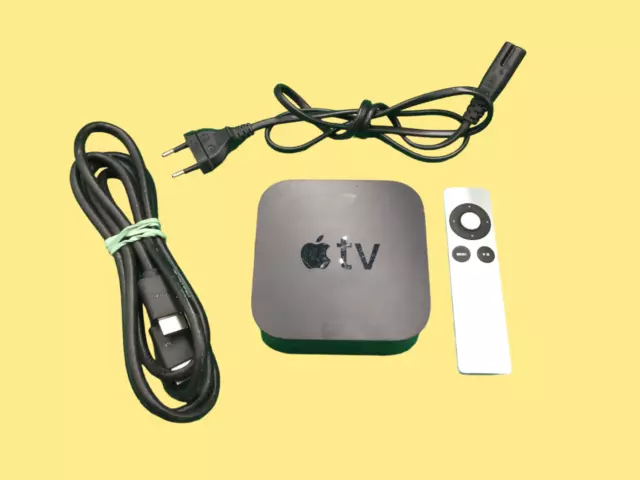 Apple TV A1842 32GB 4K Ultra HD Streamen Mit Fernbedienung Und Zubehör