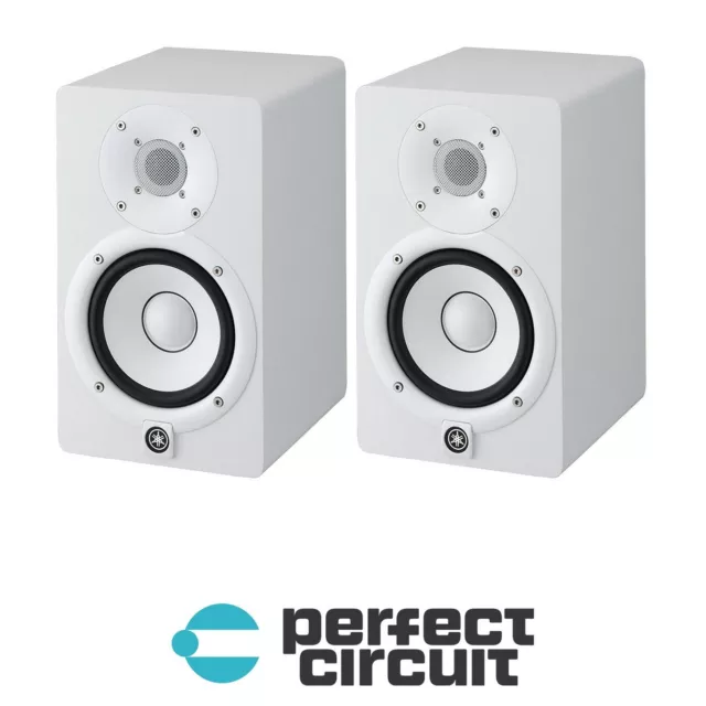 Yamaha HS5 Powered Studio Monitor - Pair (White) PRO AUDIO NEW PERFECT CIRCUIT