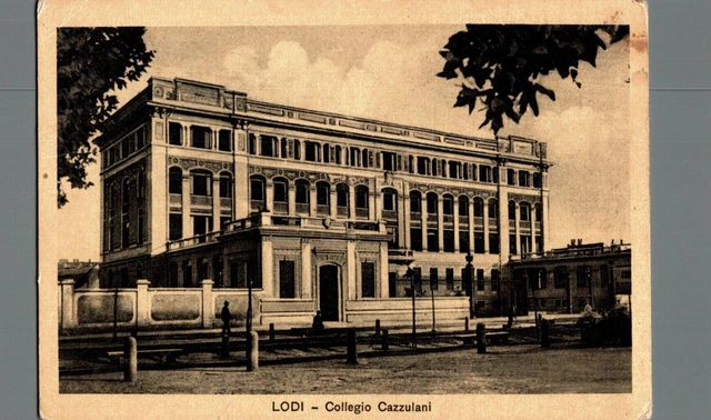 Lodi Collegio Cazzulani      F. piccolo  spedita franc. asp.