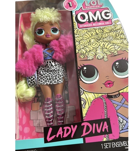 LOL SURPRISE OMG Lady Diva Fashion Doll Series 1 FAST SHIPPING EUR 20 ...