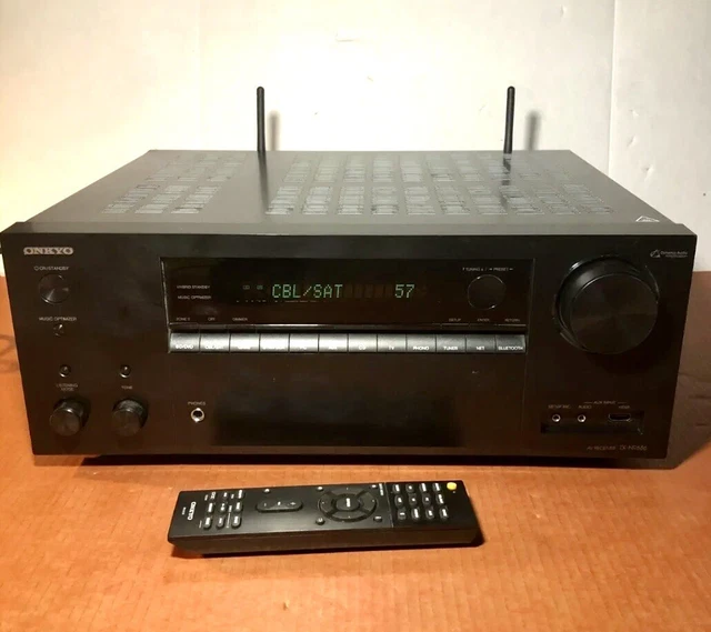 Onkyo TX-NR686 7.2-Channel A/V Receiver 4K Dolby Atmos DTS-X HDR Onkyo TX-NR686 7.2-Channel A/V Receiver 4K Dolby Atmos DTS-X HDR