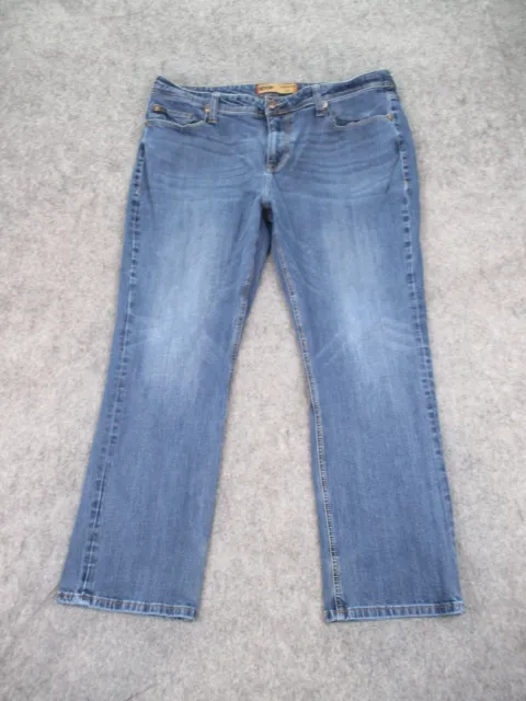 Seven7 Jeans Men's 38x32* Blue Flex Stretch Denim Pants Whiskers