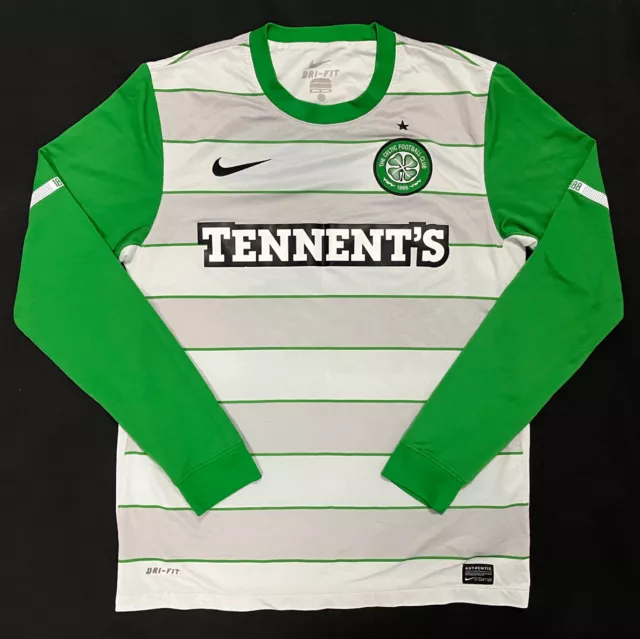 Glasgow Celtic / Celtic 2011-2012 Away Football Shirt Long Sleeve Size: Adults M