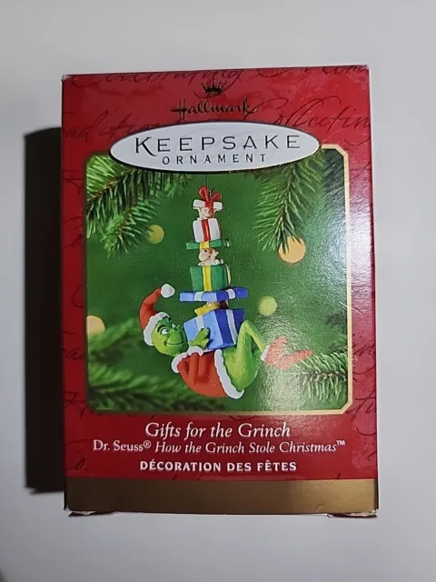 Hallmark Keepsake Dr. Seuss Gifts For The Grinch How The Grinch Stole Christmas