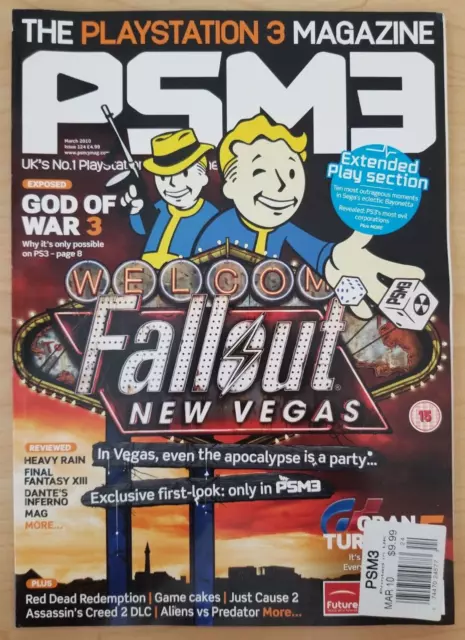 PSM3 #124 (Mar 2010 UK Playstation magazine) Fallout New Vegas, Final Fantasy 13