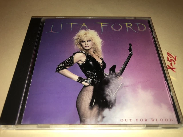 Lita Ford CD Out For Blood hits Die for Me Only Black Widow  Alternate Cover Art