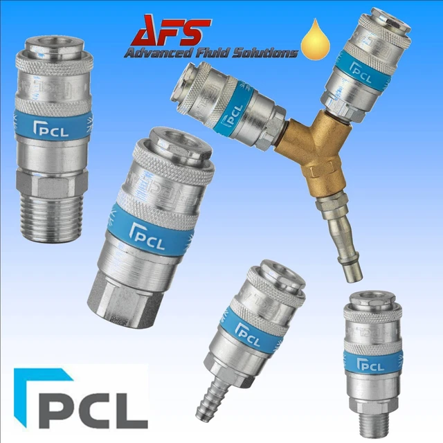 PCL STANDARD AIRFLOW Quick Connect Fitting Genuine Air Coupling Airline ...