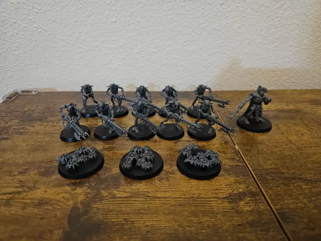 Warhammer 40k - Necrons - Necron Warriors AND OVERLORD