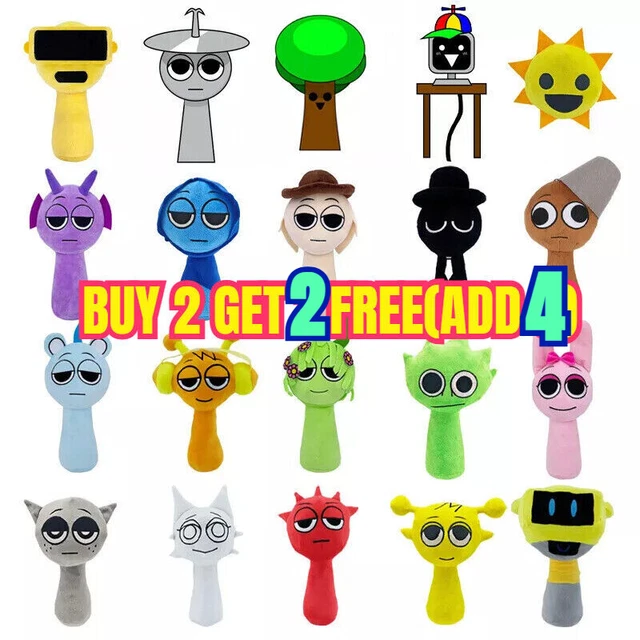 2025 SPRUNKI PLUSH Plush Toys Game Merchandise for Kid Christmas Gift