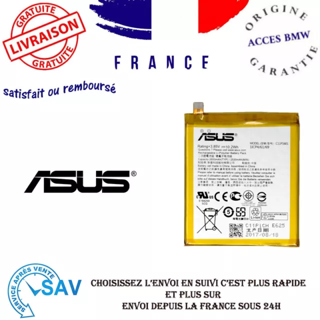 Batterie Originale Asus C11P1601 pour ZENFONE 3 ZE520KL Z017D LIVE ZB501KL