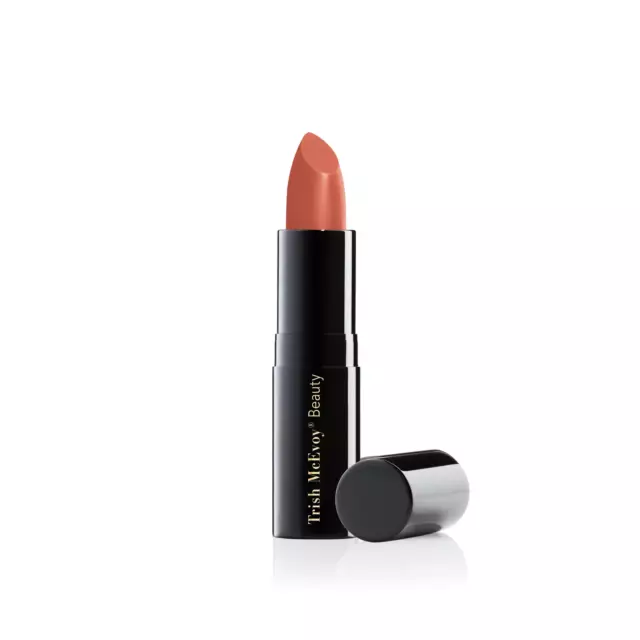 Lápiz labial de lujo Trish McEvoy color de labios fácil - ingenuo - coral 0,12 oz (3,5 g)