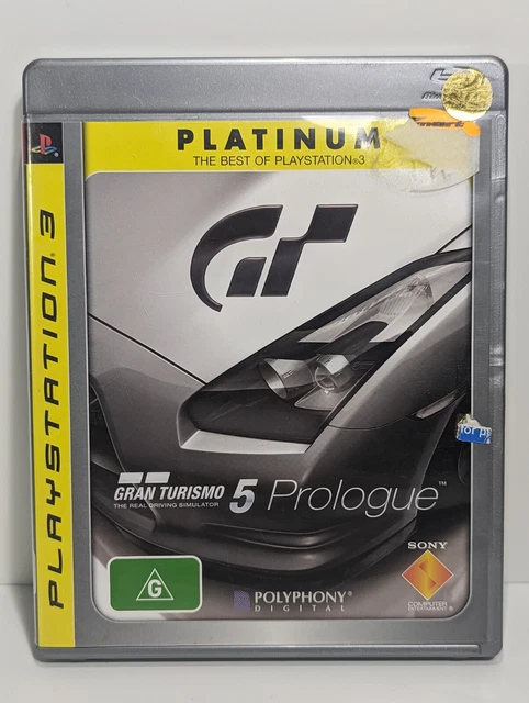 Gran Turismo 5 Prologue Sony PS3  Platinum Playstation 3 Complete With Manual
