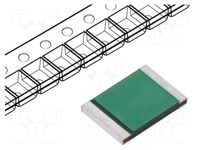 SMD 100mA PTS1206 Rollo, Banda Seguridad: Ptc Polymer Imax : 100A