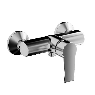 Miscelatore Monocomando Esterno Doccia Linea Ten - Cromo
