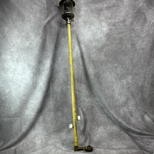 VTG EARLY PRIMUS Sievert Propane Lantern On Pole “RARE” Adjustable