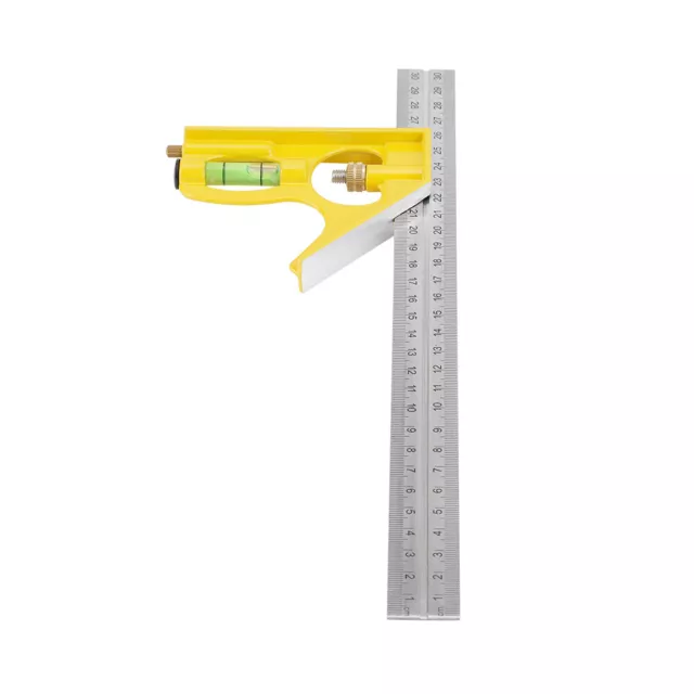 300mm Metal Adjustable Combination Right Ane Ruler Engineer Measuring GS0