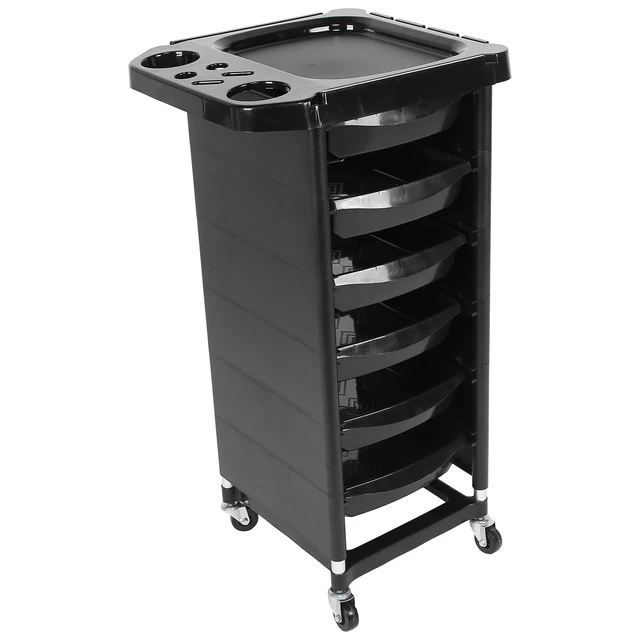 Hair Salon Trolley 5‑Layer Hairdressing Cart Stroller Rolling Barber EOB