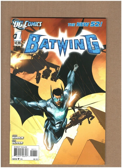 Batwing #1 DC Comics 2011 New 52 Judd WInick VF+ 8.5